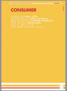 Shell consumer lubricants brochure