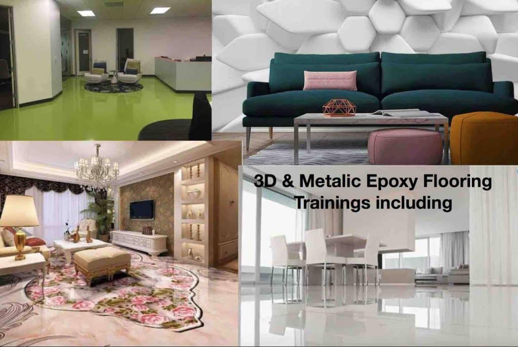 3D Epoxy Floor Training in Lagos