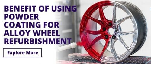 Benefit of using powder coating for wheel refurbishment Banner