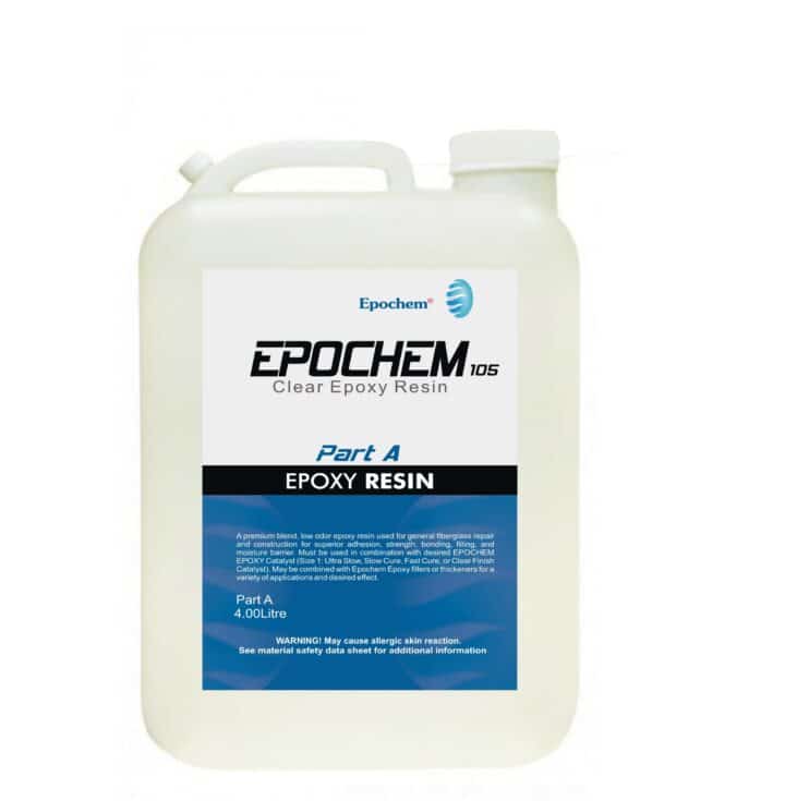 Epochem 105 epoxy resin and hardener supplied in Nigeria
