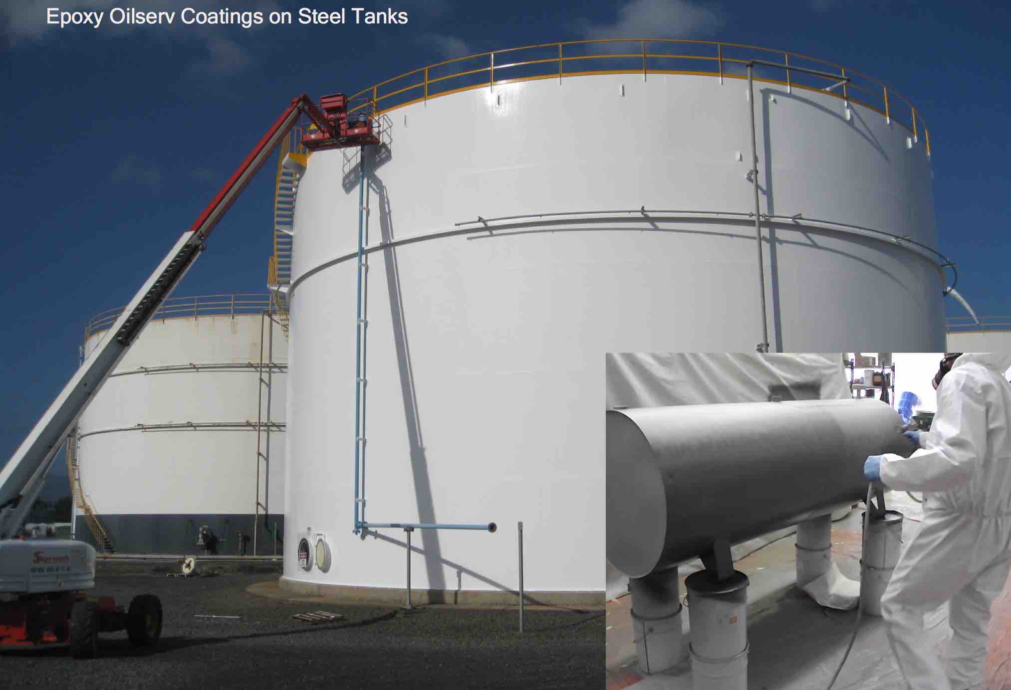 Steel Overcoating Coatings on steel structures Deal ambient conditions- Epoxy Oilserv Nigeria