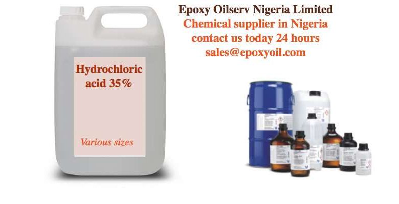 hydrochloric HCL acid supplier in Nigeria