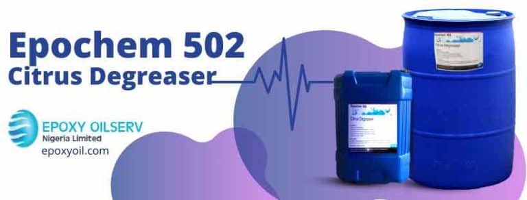 PRESS RELEASE EPOCHEM 502 CITRUS HEAVY DUTY DEGREASER APPROVED FOR USE IN THE NIGERIAN OIL AND GAS