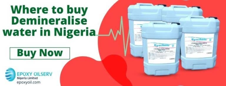 Where to buy demineralise water in Nigeria