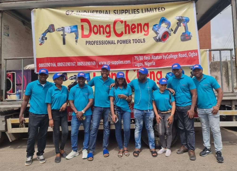 Press Release: GZ Industrials' DongCheng Power Tools Showroom Opens in Abuja Dei Dei Building Materials Market
