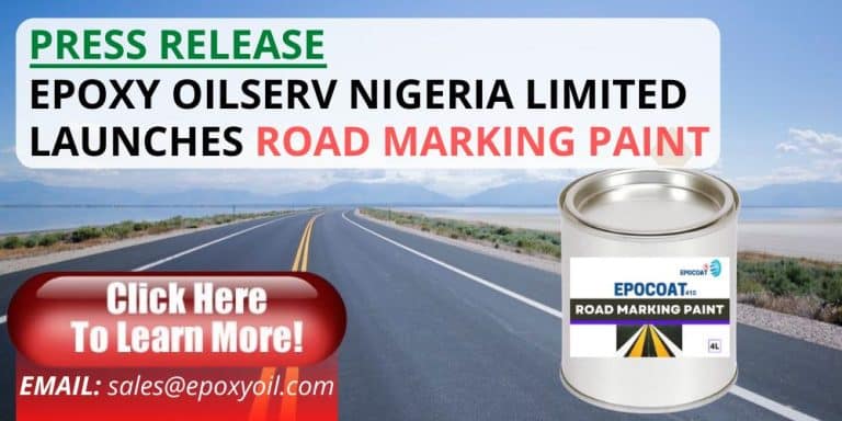 Epoxy Oilserv Nigeria Limited Launches Road Marking Paint