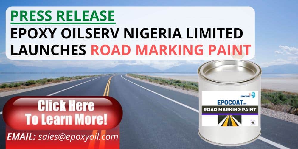 Epoxy Oilserv Nigeria Limited Launches Road Marking Paint