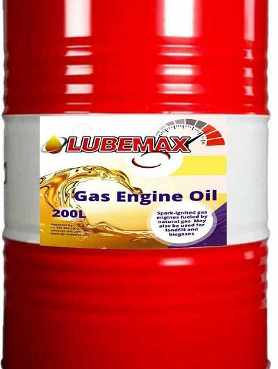 LubeMax Gas Engine Oil 200L