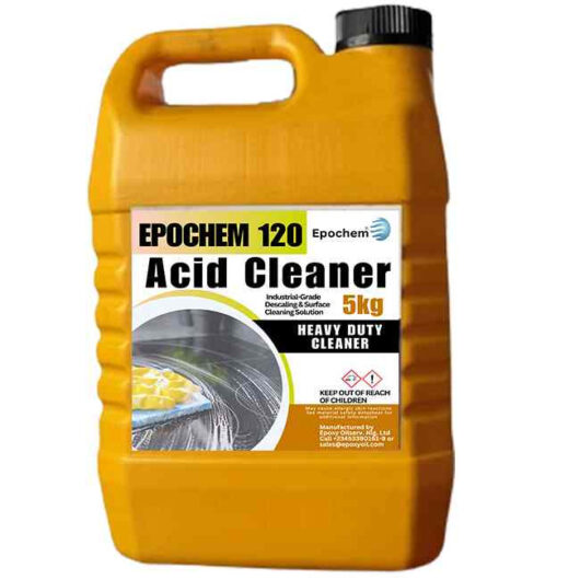 Epochem 120 Acid Cleaner for Industrial-Grade Descaling & Surface Cleaning Solution