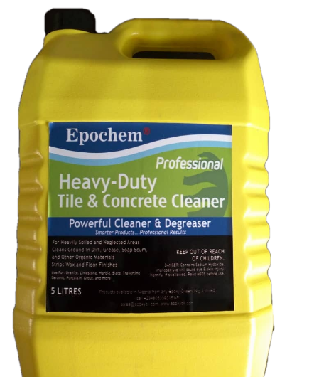 Epochem heavy duty Tile and Concrete cleaner 5 liters