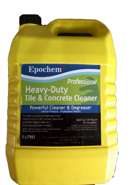 Epochem heavy duty Tile and Concrete cleaner 5 liters