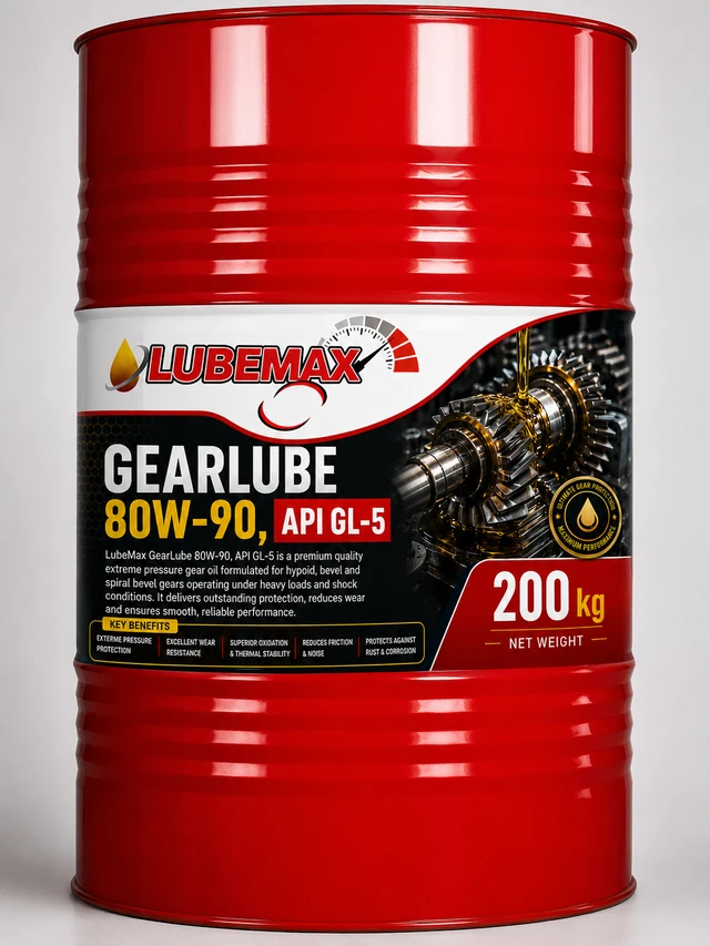 LubeMax GearLube 80W-90, API GL-5